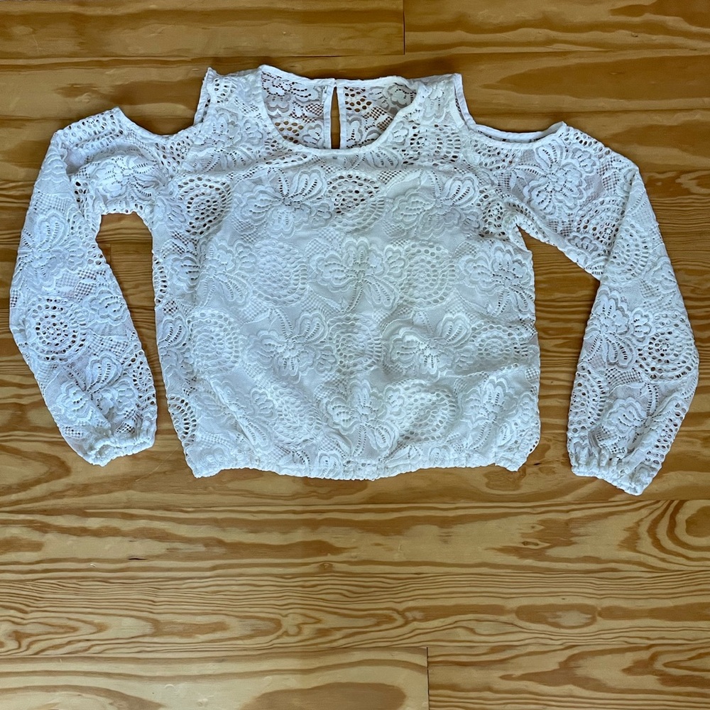 Lace Double Layered Top